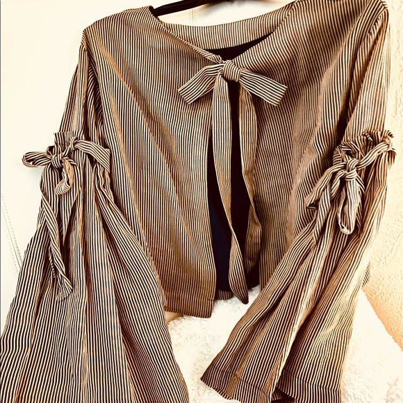 Madewell cool summer open back top Sz XS. Excellent! - Picture 3 of 7